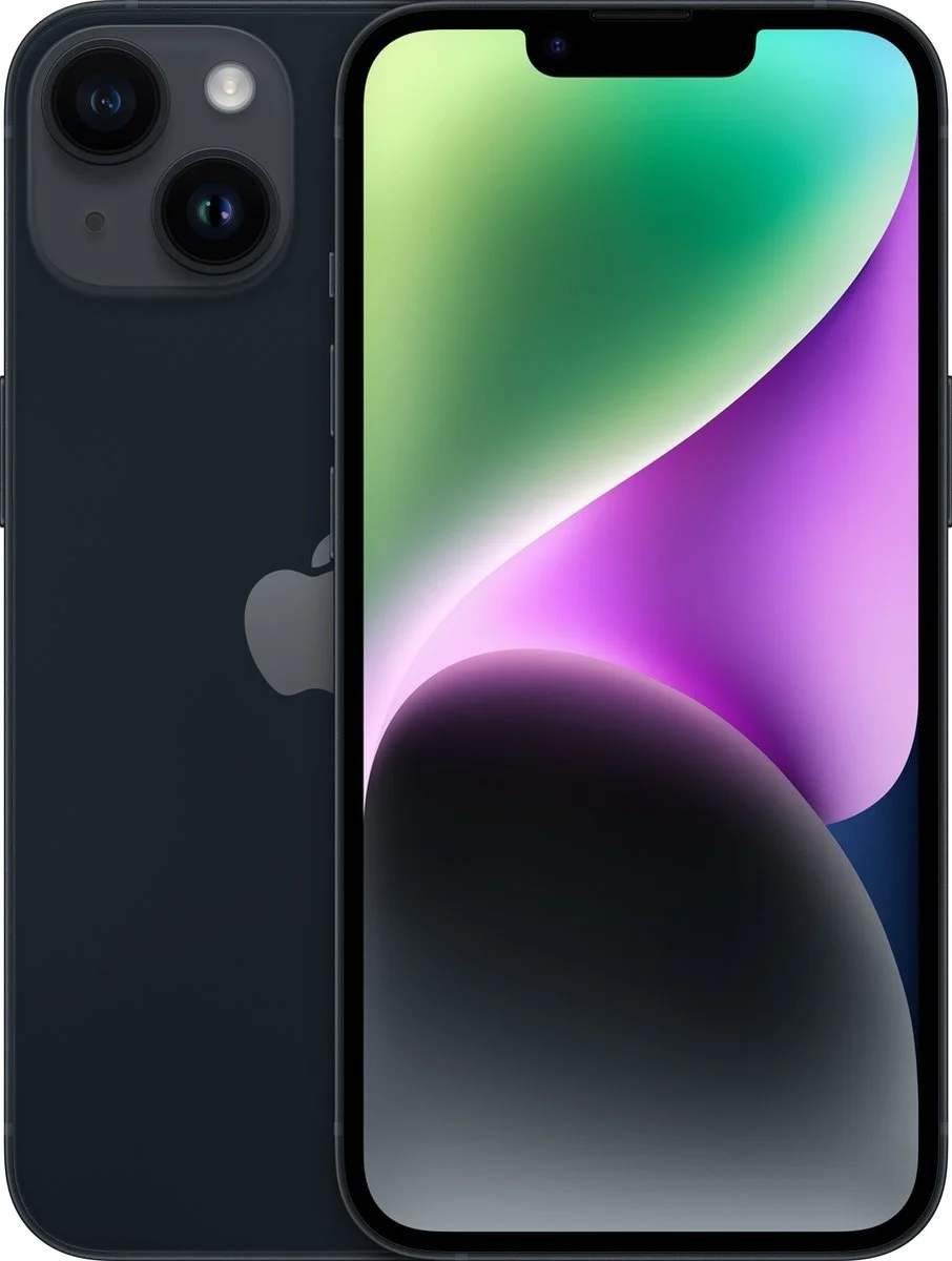 iPhone 14 refurbished Zwart 128GB
